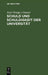 Schuld und Schuldigkeit der Universität (German Edition