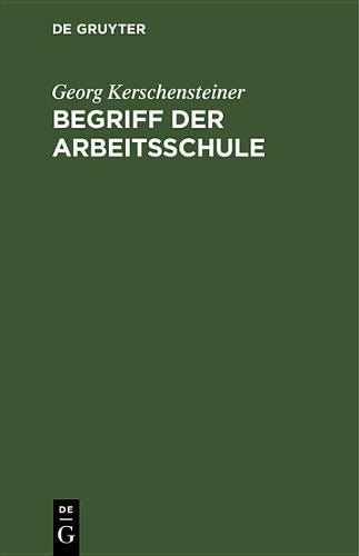 Begriff Der Arbeitsschule