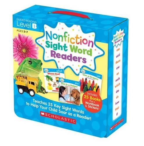 Nonfiction Sight Word Readers Parent Pack Level B