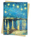 Vincent van Gogh: Starry Night over the Rhône Greeting Card Pack