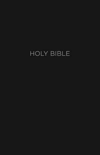 NKJV, Thinline Reference Bible, Leather-Look, Black, Red Letter, Comfort Print