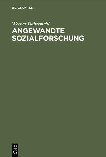 Angewandte Sozialforschung