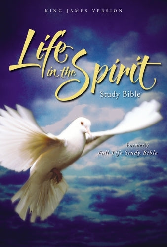 KJV, Life in the Spirit Study Bible, Genuine Leather, Black, Red Letter
