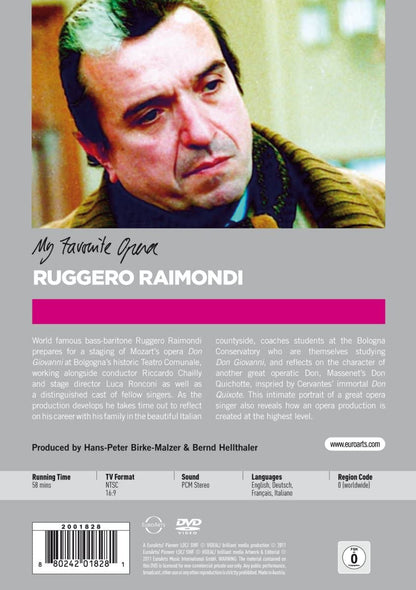 Raimondi: Don Giovanni (Ruggero Raimondi/ Orchestra and Chorus of the Teatro Communale di Bologna/ Riccardo Chailly/ Luca Ronconi) (Euroarts: 2001828)