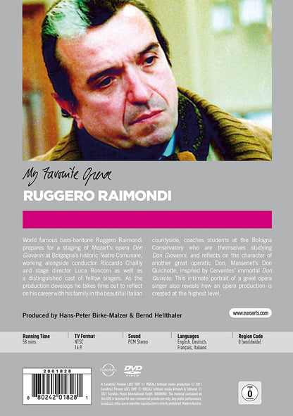 Raimondi: Don Giovanni (Ruggero Raimondi/ Orchestra and Chorus of the Teatro Communale di Bologna/ Riccardo Chailly/ Luca Ronconi) (Euroarts: 2001828)