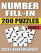 Number Fill In Puzzle Book For Adults (Volume 5)