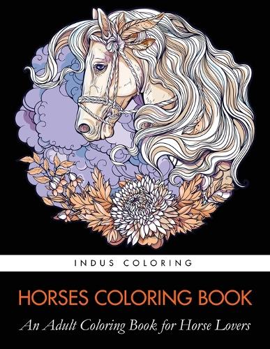 Horses Coloring Book