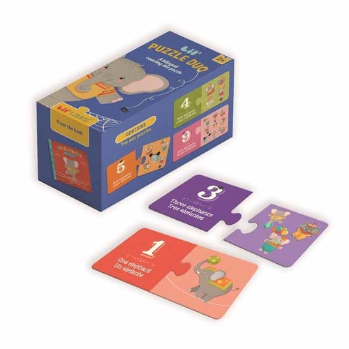 Un Elefante Puzzle Duo 20 Piece