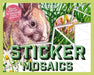 Sticker Mosaics: Easter