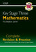 New KS3 Maths Complete Revision & Practice – Foundation (includes Online Edition, Videos & Quizzes)