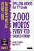 Spelling Words for 5th Grade