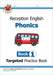 Reception English Phonics Targeted Practice Book - Book 1