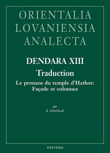 Dendara XIII. Traduction