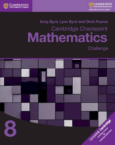 Cambridge Checkpoint Mathematics Challenge Workbook 8