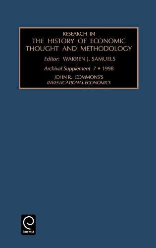 John R. Commons's Investigational Economics