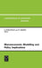 Macroeconomic Modelling and Policy Implications