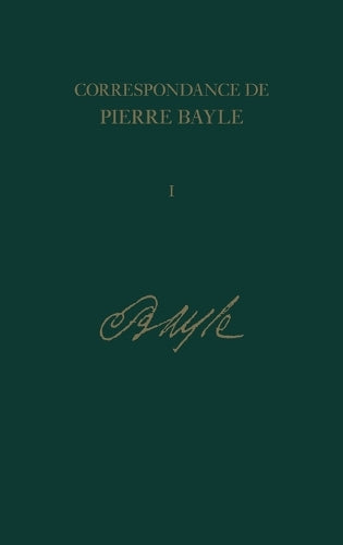 La Correspondance de Pierre Bayle