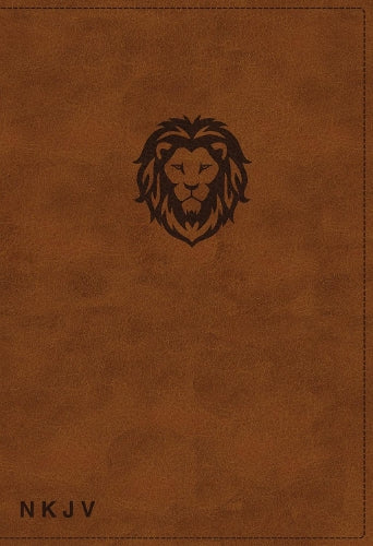 NKJV, Thinline Bible Youth Edition, Leathersoft, Brown, Red Letter, Comfort Print