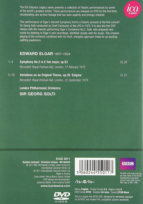Elgar: Symphony No.2/ Enigma (Symphony No.2/ Enigma Variations)
