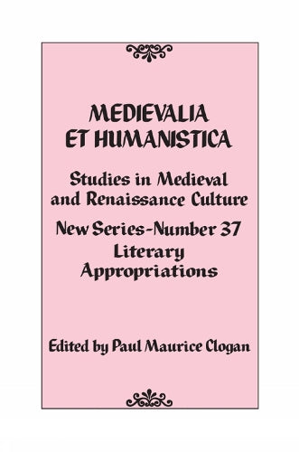 Medievalia et Humanistica, No. 37
