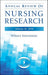 Annual Review of Nursing Research, Volume 32, 2014