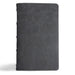 CSB Single-Column Personal Size Bible, Slate