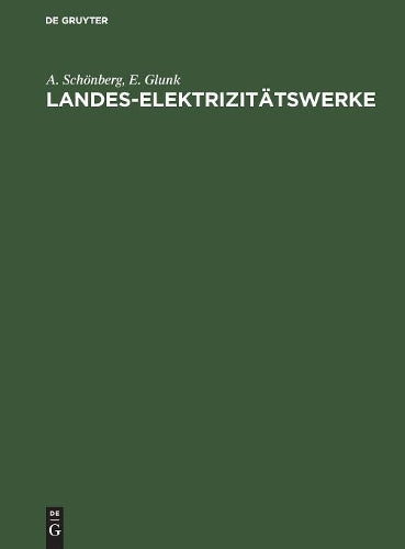 Landes-Elektrizitätswerke (German Edition