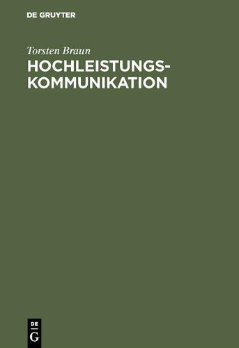 Hochleistungskommunikation: Band 2: Transportdienste und -protokolle (German Edition