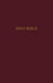 KJV, Pew Bible, Hardcover, Burgundy, Red Letter, Comfort Print