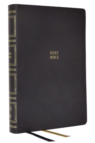KJV Holy Bible: Paragraph-style Large Print Thinline with 43,000 Cross References, Black Leathersoft, Red Letter, Comfort Print: King James Version