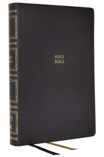 KJV Holy Bible: Paragraph-style Large Print Thinline with 43,000 Cross References, Black Leathersoft, Red Letter, Comfort Print (Thumb Indexed): King James Version