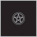 Tarot Cloth Pentacle Black Tp02