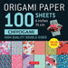 Origami Paper 100 Sheets Chiyogami 6" (15 cm)