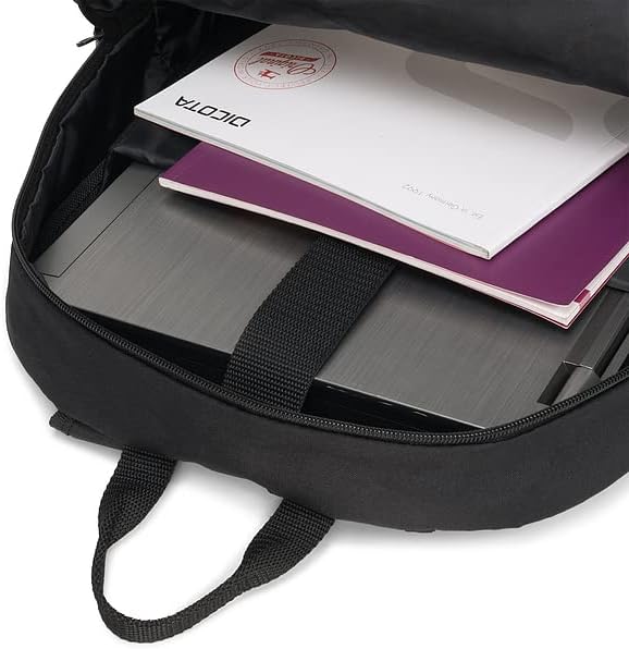 base xx B2 15.6 – Laptop rucksack with closeable, padded main compartment and 20-litre volume, black