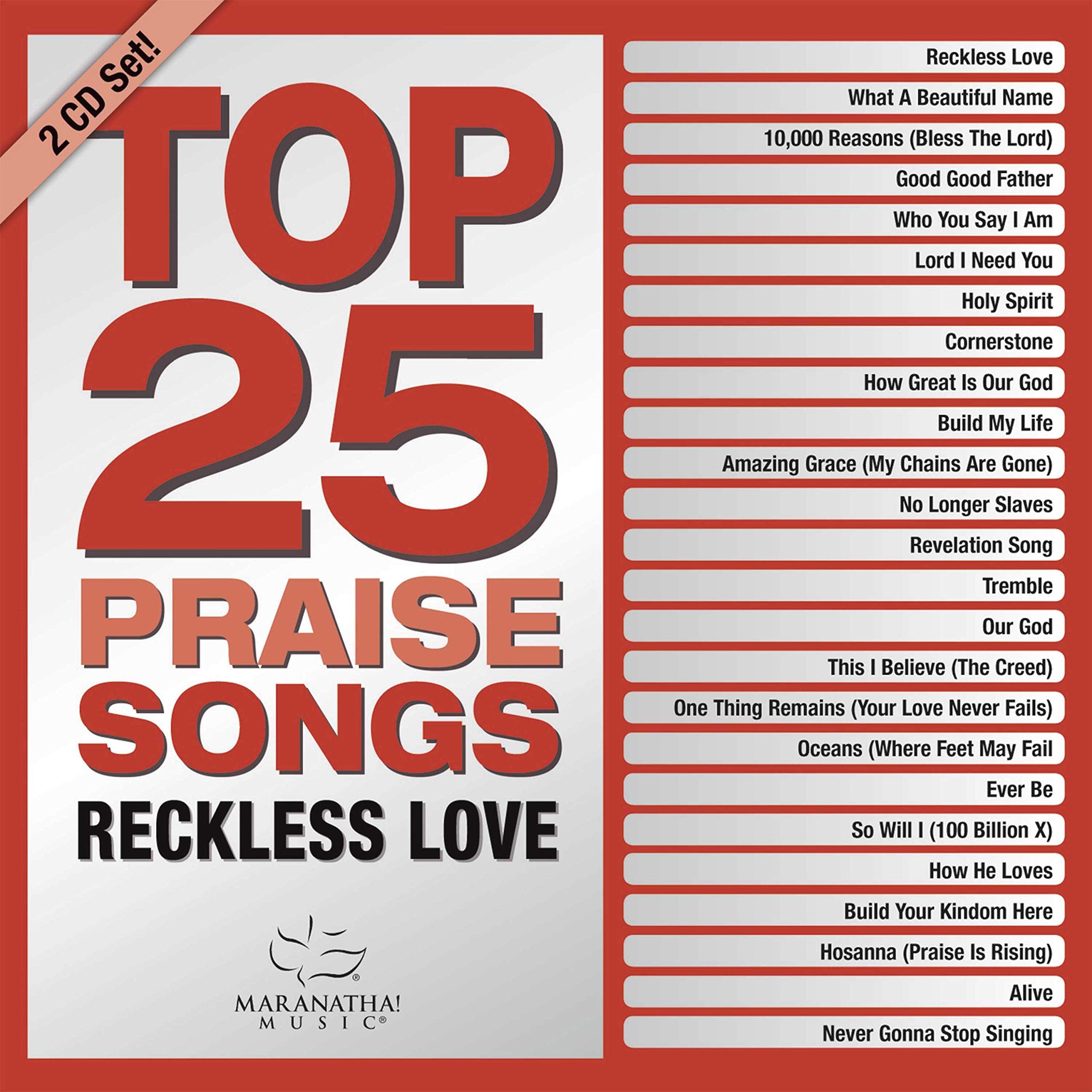 Top 25 Praise Songs: Reckless Love (Various Artists