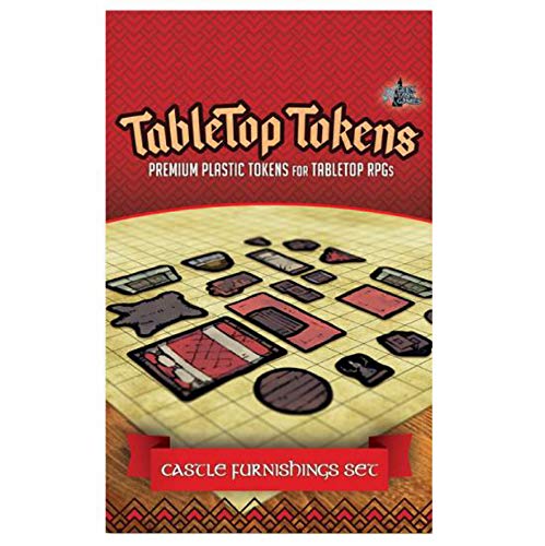Gtg Minis: Tabletop Tokens Castle Furniture Set