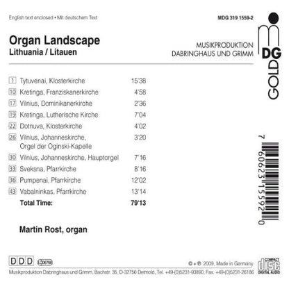 Organ Landscape: Lithuania