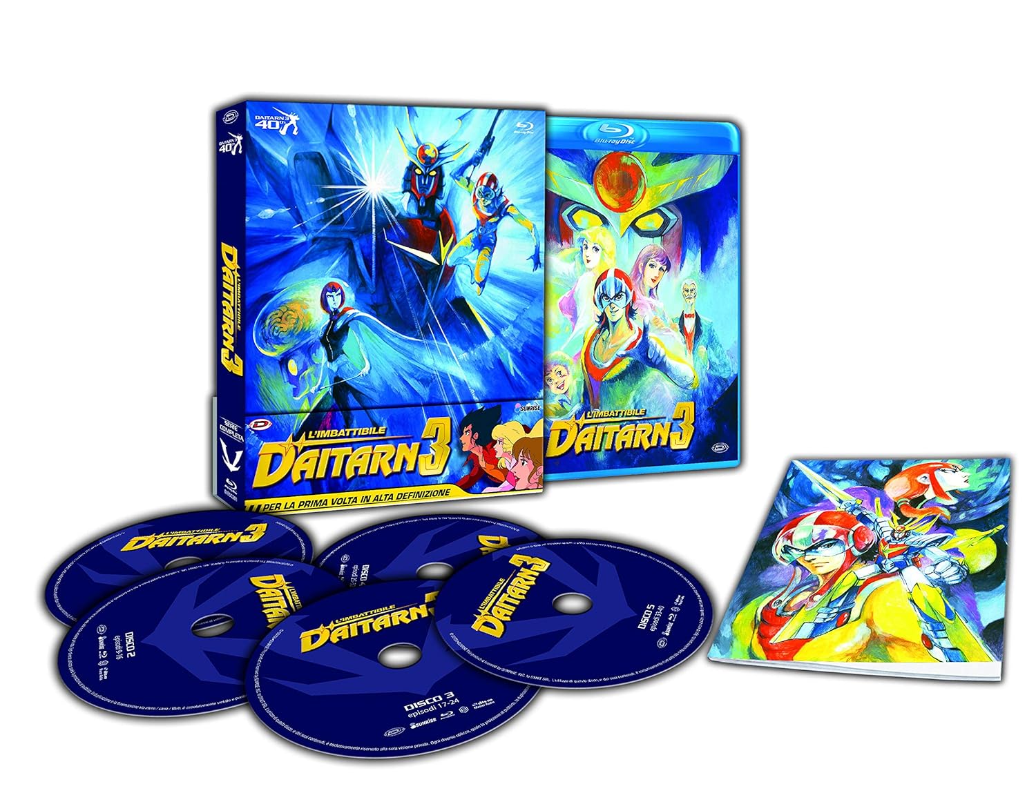 L'Imbattibile Daitarn 3 Eps.01-40 ( Box 5 Br