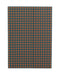 Grey on Orange (Quadro) B5 Lined Notebook