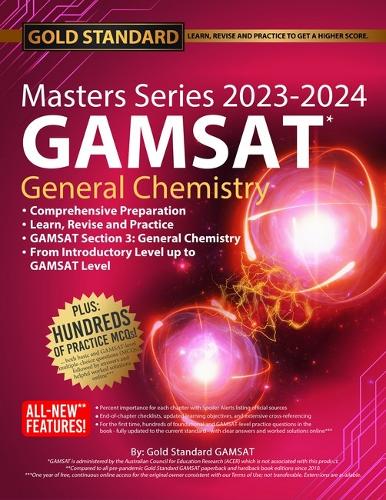 2023-2024 Masters Series GAMSAT Preparation General Chemistry by Gold
