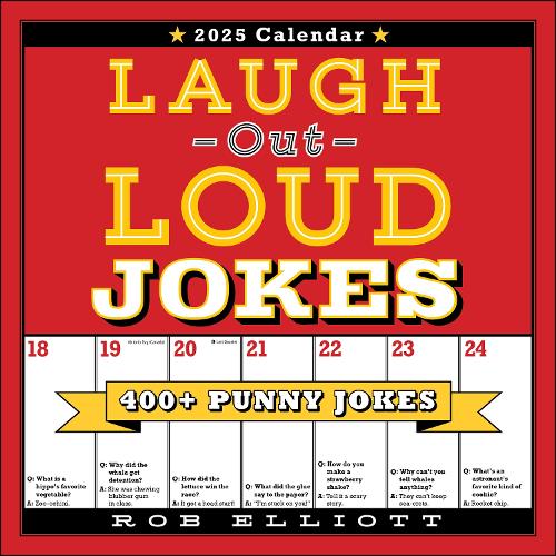 Laugh-Out-Loud Jokes 2025 Wall Calendar