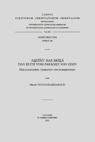 'Abdisho' bar Brika, Das Buch vom 'Paradies von Eden'