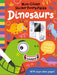 Wipe-Clean Sticker Funny Faces Dinosaurs