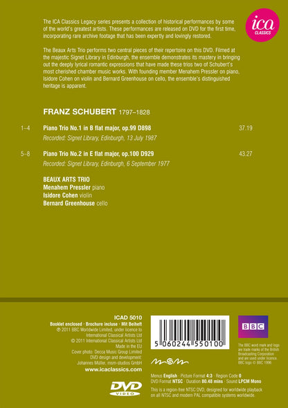 Schubert: Piano Trios (Piano Trio In B Flat/ E Flat)