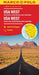 USA West Marco Polo Map: Pacific Coast, Sierra Nevada, Rocky Mountains (Marco Polo Maps