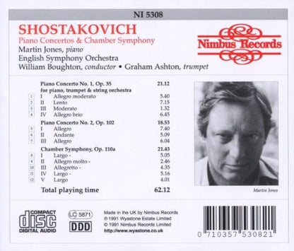 Piano Concerto Nos. 1 & 2, Chamber Symphony (Boughton, Eso)