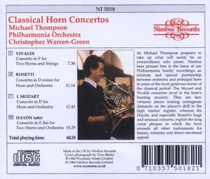 Classical Horn Concertos