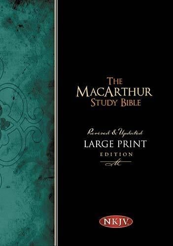NKJV, MacArthur Study Bible, Large Print, Hardcover