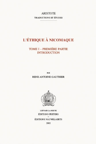 L'éthique à Nicomaque I, 1