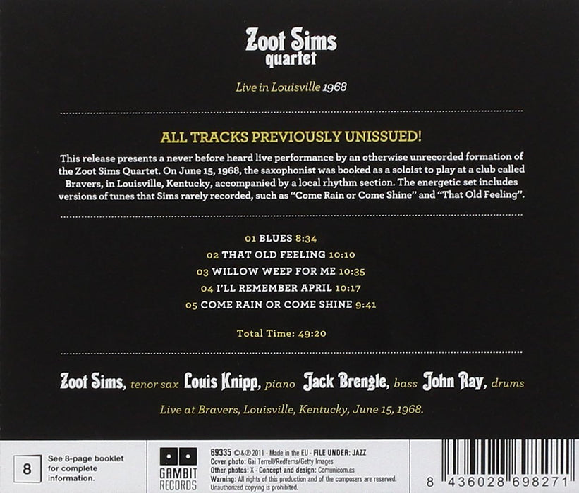 Live in Louisville 1968